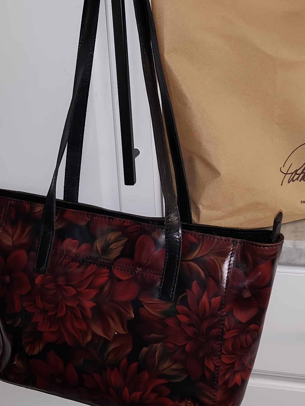 Patricia Nash Fall Leather Tote Nwt